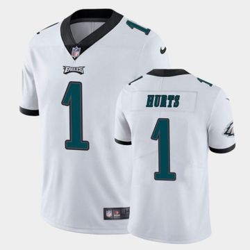 Mens Philadelphia Eagles #1 Jalen Hurts White Vapor Limited NFL Jersey->seattle mariners->MLB Jersey